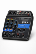 MX-404 Compact Audio Mixer – 4 Channel Mixer with USB, Bluetooth & DSP Effects | SOUNDTRACK USA