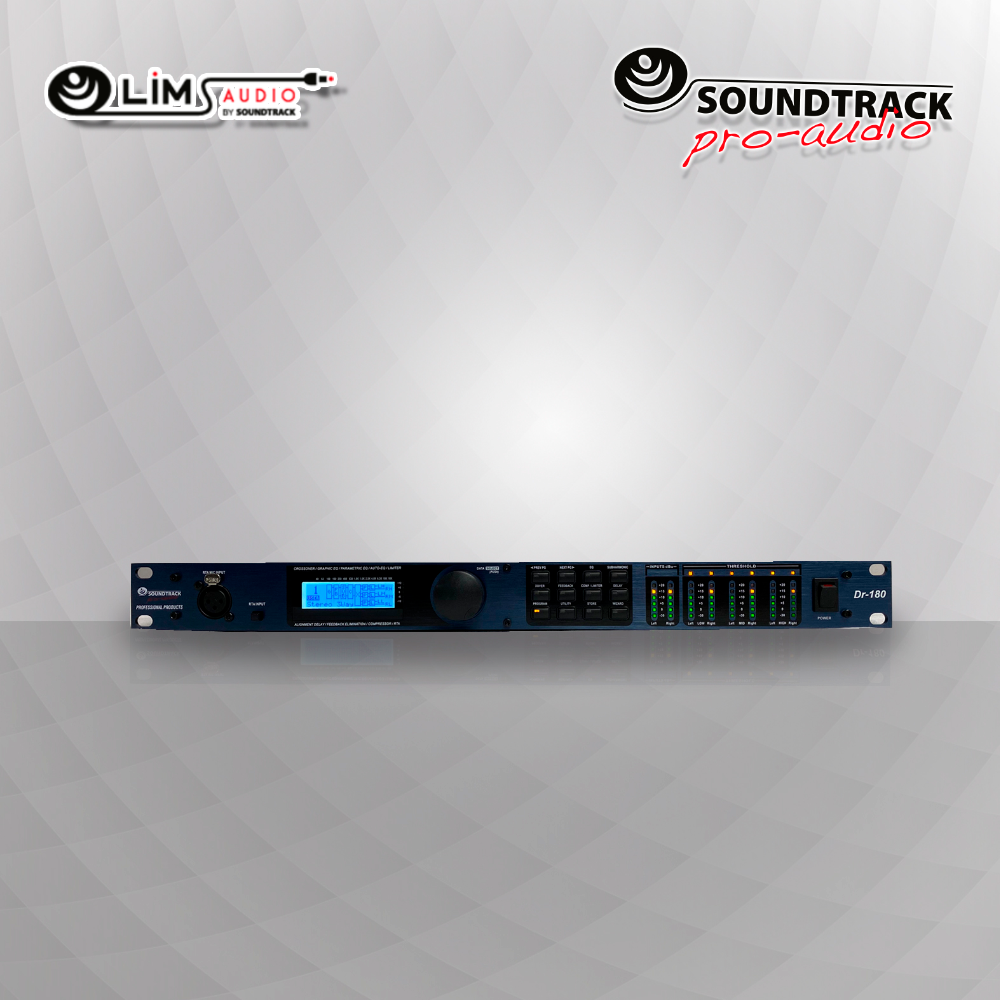 DR-180 Digital Drive Rack Processor