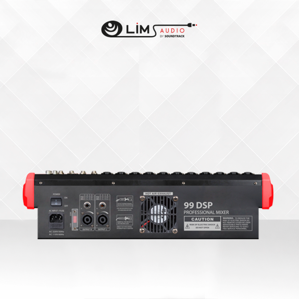 MIX-400VD Professional Active Mixer – 350W Powered Mixer with DSP Effects, Bluetooth & USB | SOUNDTRACK USA