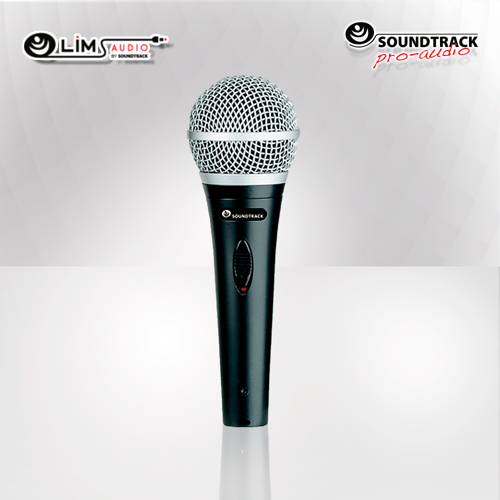 PRO-58 Professional Wired Microphone – Dynamic Handheld Mic with XLR Cable & Case | SOUNDTRACK USA